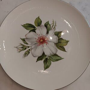 Damas Rose plate by Knowles